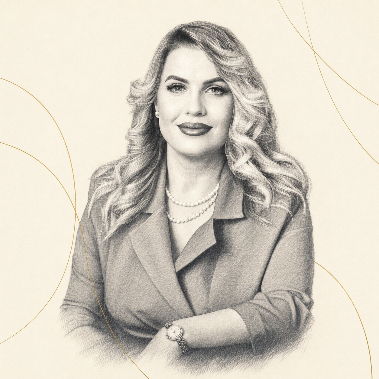 Portret schițat al Alinei Stoica